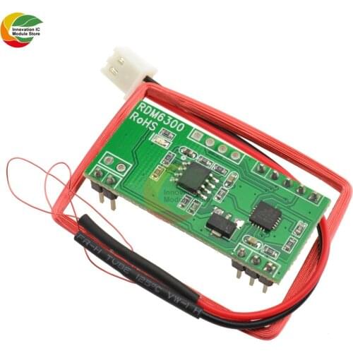 UART EM4100 RFID Card Key ID Control Module RDM6300 RDM630 Access Control System UART Reader Module For Arduino Output 125Khz