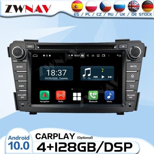 2 Din Android 10 Radio Receiver For HYUNDAI I40 2011 2012 2013 2014 2015 2016 Audio Stereo Video Player GPS Multimedia Head Unit