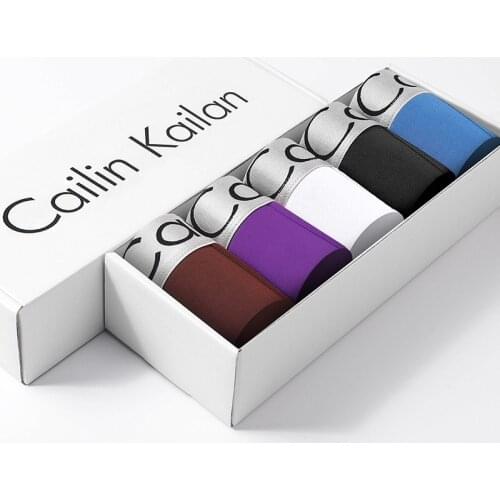 4 Pieces/lot Sexy Men Boxer Underwear Mens Breathable Underpants Modal Mens Soft Brief Solid Shorts Male Panties(NO BOX