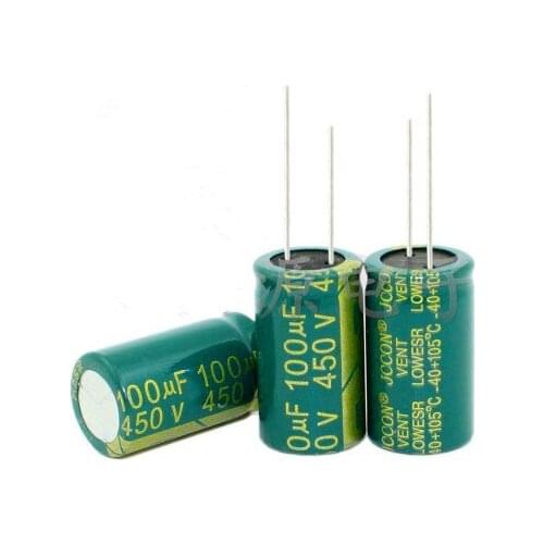 450V 100UF 100UF 450V Electrolytic Capacitor volume 18X30 best quality New origina