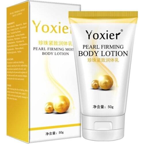 50g Pearl Firming Body Lotion Slimming Cellulite Massage Remove Stretch Marks Cream Treatment Body Skin Care Health Lift Tool