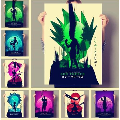 5D DIY Diamond Painting Anime Hunter X Hunter Killua Zoldyck Kurapika Gon Freecss Hisoka Diamond Embroidery Home Decoration