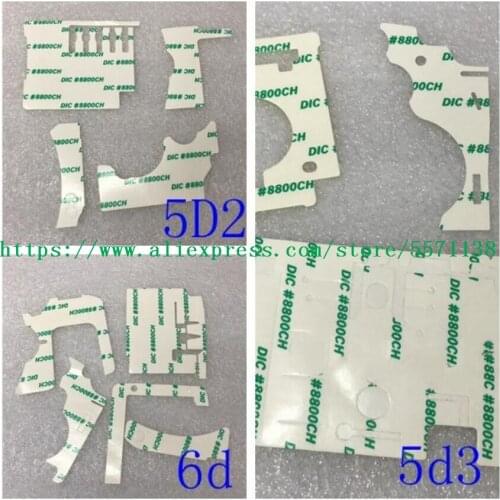 For Canon 5D2 5D Mark II 5D3 5D Mark III 6D rubber double-sided adhesive 3M adhesive tape camera special maintenance Adhesive