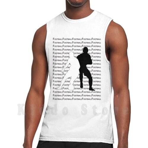 Football Shirt Tank Tops Vest 100% Cotton Football Football Sport Soccer Player Spain England Brazil Man United