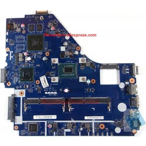 NBMES11003 i3-3337U motherboard For acer aspire E1-570G Z5WE1 LA-9535P