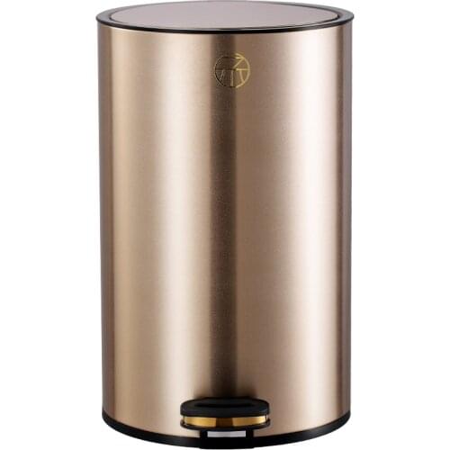 Luxury Large Nordic Trash Bin Cover Bedroom Trash Can Modern Bathroom Garbage Kitchen Cocina Household Cleaning Tools BK50LJ