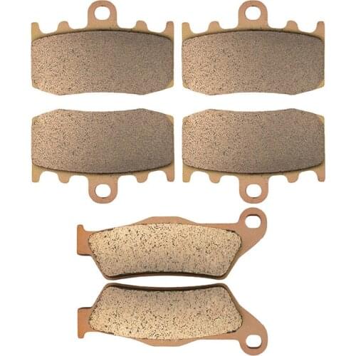 Motorcycle Parts Copper Based Sintered Motor Front & Rear Brake Pads For BMW R1200GS R 1200GS Adventure 2007-2009 Brake Disk