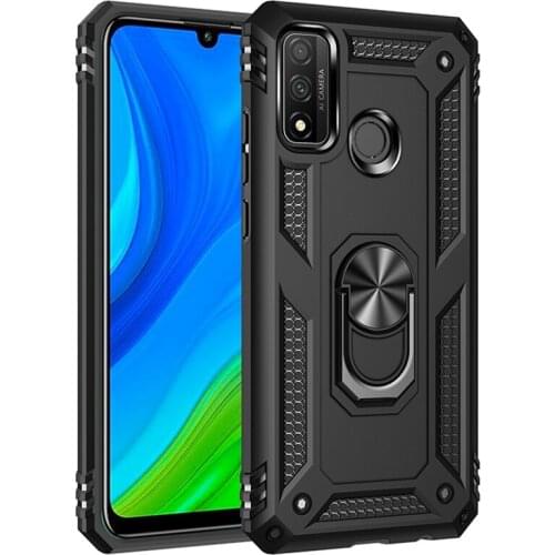 Shockproof Armor Case For Huawei Y5P Y6P Y7P Y8P P Smart 2019 2020 2021 Magnetic Ring Stand Phone Cover For Honor 8A 8S 9S 9A 9X
