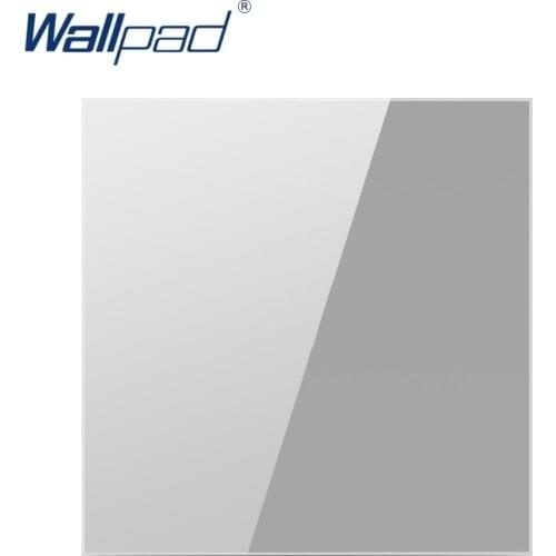 Wallpad Blank Panel Wall Fill Blank of the WALL Grey Crystal Glass Panel No Function