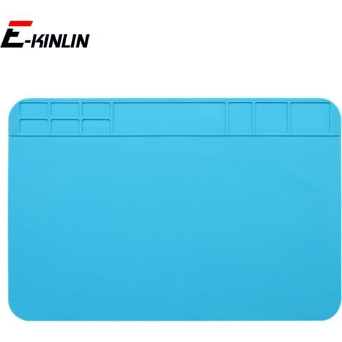 Heat Insulation Repair Pad Soldering Work Station Mat Silicon Welding Soldering Maintenance Platform For iPhone Mobile Phone