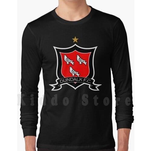 Dundalk Logo Hoodie Long Sleeve Dundalk Bill Hulsizer Oriel Park Dundalk Town Limited The Lilywhites The Town