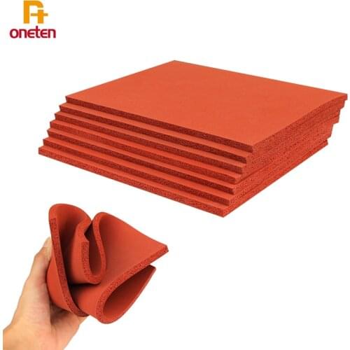 Universal Silicone Mat Red OCA Vacuum Lamination Machine Rubber Mat 25x19cm Screen Phone Repair Pad Tool
