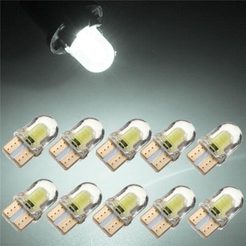 10pcs Led Light Car Reading Light Door Trunk Lamp Clearance Lights License Plate Bulb Auto Interior Lamp