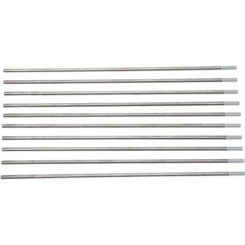 10Pcs WC20 1/1.6/2/2.4/4mm Rod Cerium-Tungsten Electrode Gray Head Arc Needle For Welding Thin Aluminum Steel