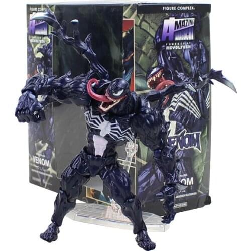 18cm Spider Man Figure Toys Venom PVC Action Figure Spiderman Collection Model Toys Birthday Gifts