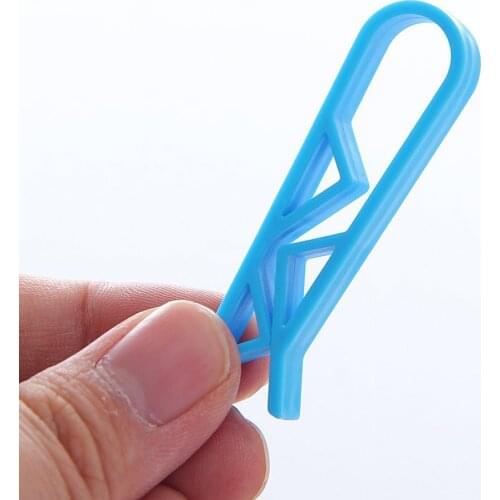 2PCS Garbage Basket Waste Can Trash Bag Clip Plastic Garbage Bin Clamp Anti-Slip Garbage Bag Clips Trash Clip