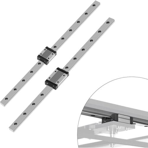 3D Printer CNC linear rail MGN12 MGN15 MGN9 200 300 350 400 450 500 600mm miniature linear rail slide for core xy BLV printer