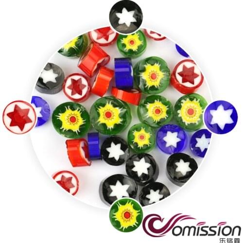 Free shipping 500g Glass Frit Millefiori Glass & Millefiori Glass bead making in Microwave Kiln