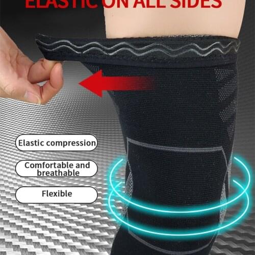 Breathable Leg Knee Warmers Full Compression Sleeve Anti Slip Sports Legging Cycling Running Basketball Volleyball Support