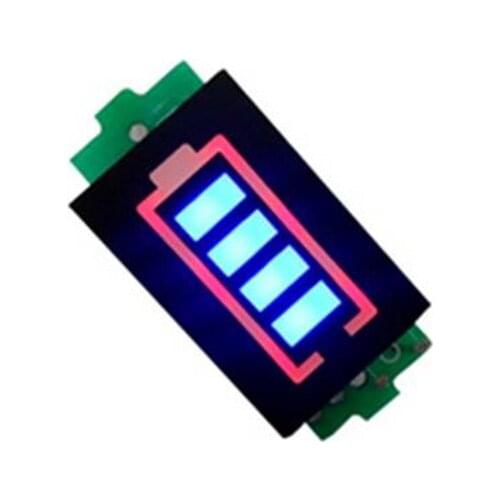 3.7V 7.4V 11.1V 14.8V lithium battery power indicator display board Rc battery part power monitor
