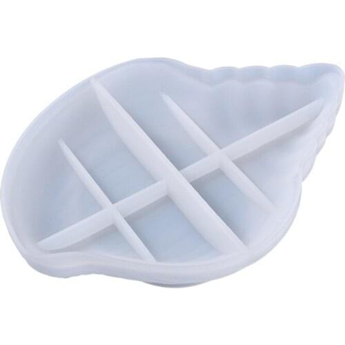 Conch Shell Storage Box Epoxy Resin Mold Jewelry Holder Casting Silicone Mould DIY Crafts Ornaments Home Decoration