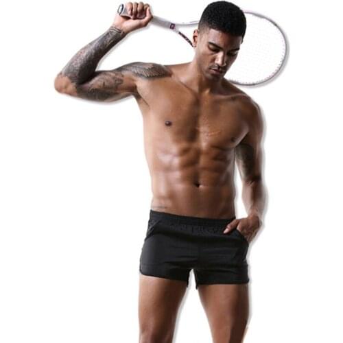 Summer Running Sport Shorts Men Quick Drying Bodybuilding Fitness Short Pants Nylon Breathable Jogger Gym Training Sweatpants