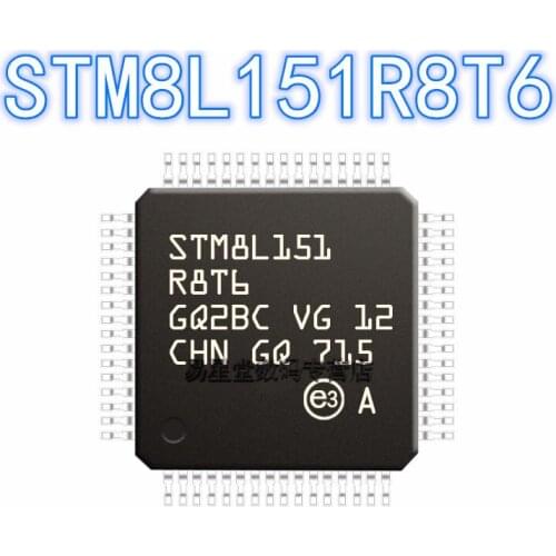1PCS-5PCS 100% new original authentic STM8L151R8T6 QFP-64 8L151R8T6 QFP64 8-bit microcontroller chip