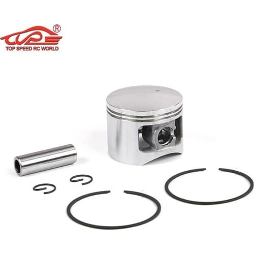 Double Ring Piston Kit for 45CC Engine Fit 1/5 HPI ROFUN ROVAN KM BAJA Losi 5ive T FG GoPed RedCat Rc Car Parts