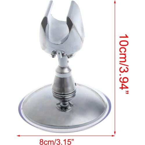 Adjustable Strong Suction Cup Shower Head Holder Bracket Stand 360° Swivel P31A