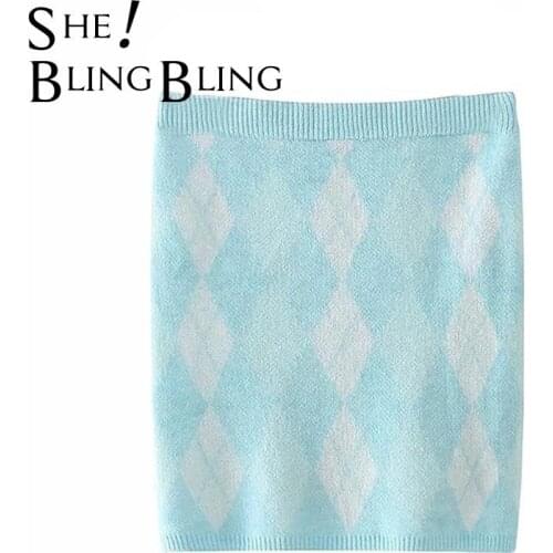 SheBlingBling Knitted Pencil Skirts
