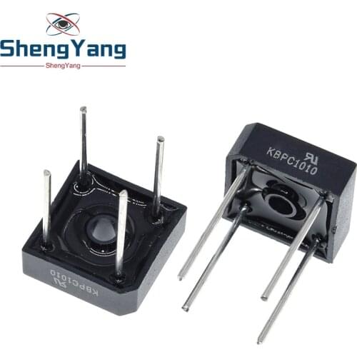 ShengYang 5pcs/lot Kbpc1010 10a 1000v Diode Bridge Rectifier Kbpc1010 Diy
