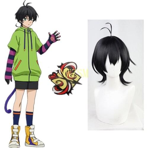 Sk8 the infinity Miya Chinen Cosplay Costume wig shoes suit Party Halloween Anime cosplay