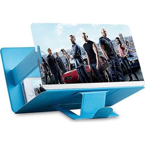 8 Inch 3D Mobile Phone Screen Magnifying Glass HD Anti-Radiation Eye Mobile Phone Amplifier Mobile Phone Bracket Amplifier
