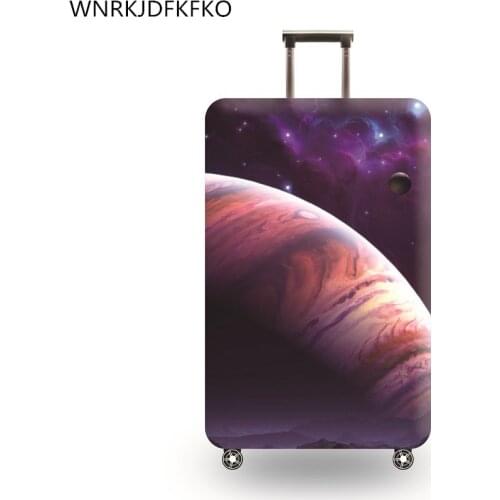 Travel Around The World Luggage Protective Covers Protector Thick Elastic Liner For Suitcase For 18 "-32" Suitcase Case Protecti