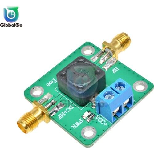50K-60MHz RF Microwave DC Radio Amplifier DC Bias Block Module For RF RTL SDR LNA HAM