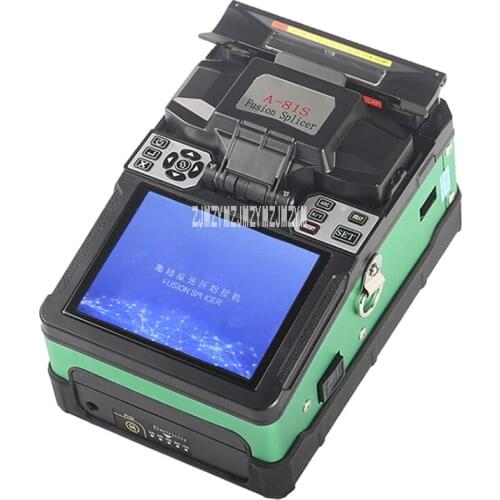 A-81S Automatic Fiber Fusion Fusion Splicer Intelligent Wire Jumper Rubber-Covered Wire Pigtail Fiber Optic Splicing Machine