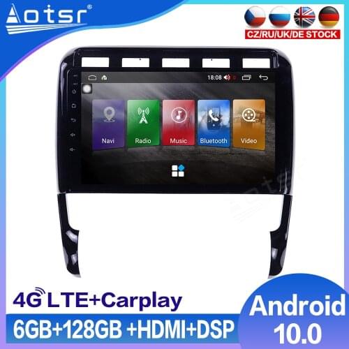 Car Radio For Porsche Cayenne Android 10 GPS Navigation 2003 2004 20045 - 2010 Touch Screen Multimedia Player Auto Audio Carplay