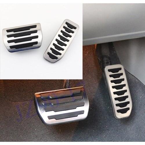 Car Gas Pedals Brake Pedal Fit For Land Rover Freelander 2 LR2 2008-2014 Accessories Foot Rest Pedal Pad Cover Car Styling