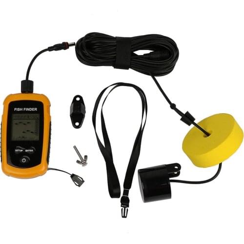 Big sale Outdoor Sport Portable Electronic Fish Finder Depth Water Fishing Lure Echo Sounder Fishing Tackle 0.7-100M Origin Chi