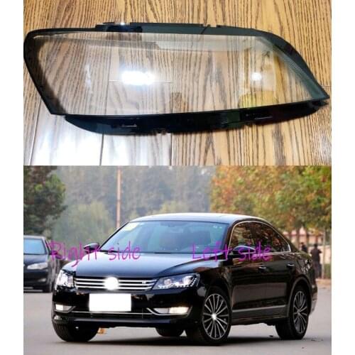 For Volkswagen VW Passat B7 2011 2012 2013 2014 2015 Car Headlight cover Headlamp Lens Auto Shell Cover
