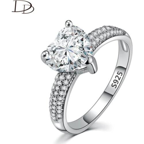 DODO&HIHANG Women's Silver Rings