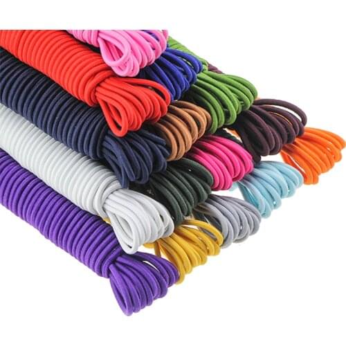 10M/lot 2.8mm 27 Colors Elastic Rope Bungee Elastic Thread Cord Rope Rubber Band Stretch Cord DIY Bracelet Sewing Accessories