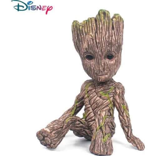 6CM Tree Man Groot Action Disney Figure Model Marvel Avengers Mini Toys Toys Guardians Of The Galaxy Figure Sitting Groot Toys