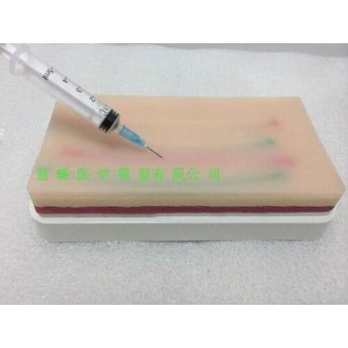 Multi-functional skin intravenous injection exercise module skin model arterial infusion muscle puncture training
