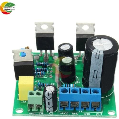 Mini TIP41C 1 CH 1CH Mono Channel Amplifier Assemble Board Pure Class A Sealed Multi-turn Adjustable ResistorBoards Module