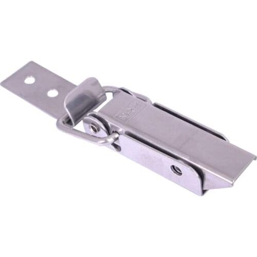 Free shipping metal hasp bag hardware part air box stainless steel buckle tool box lock equipment clamp handmade fastener