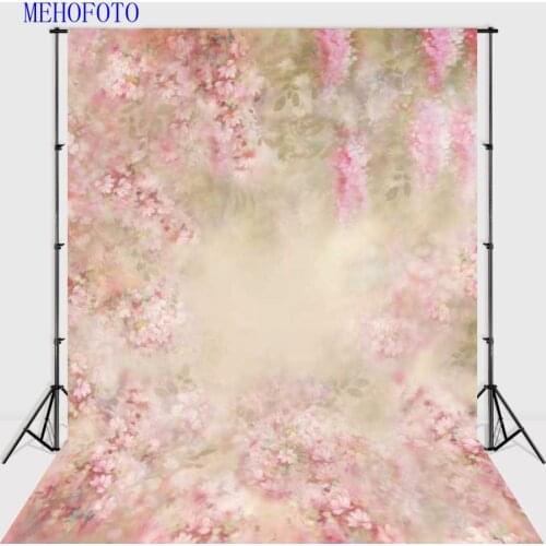 Vinyl Photography Backdrops Fantasy Pink Floral Flower Photo Background Newborn Portrait Backdrops for Photo Studio