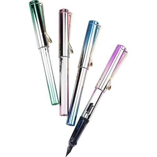 30pcs high quality beautiful pen new office standard fountain pen office school student pen