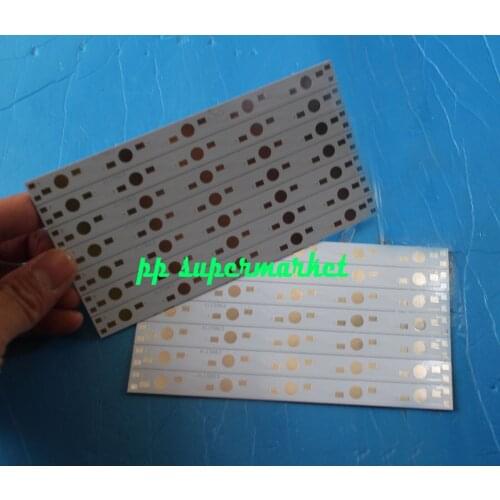 1pcs 130mm x 1mM Aluminium PCB Circuit Board for 5x 1w,3w,5w LED in Series