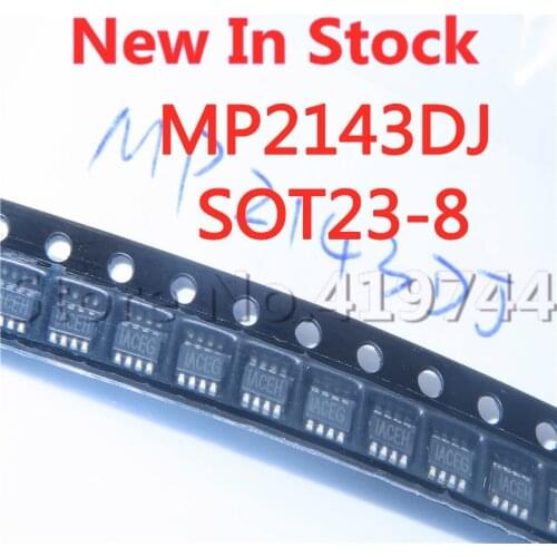 10PCS/LOT Quality 100% MP2143 MP2143DJ MP2143DJ-LF-Z screen printing ACE* SOT23-8 step-down switching power supply chip